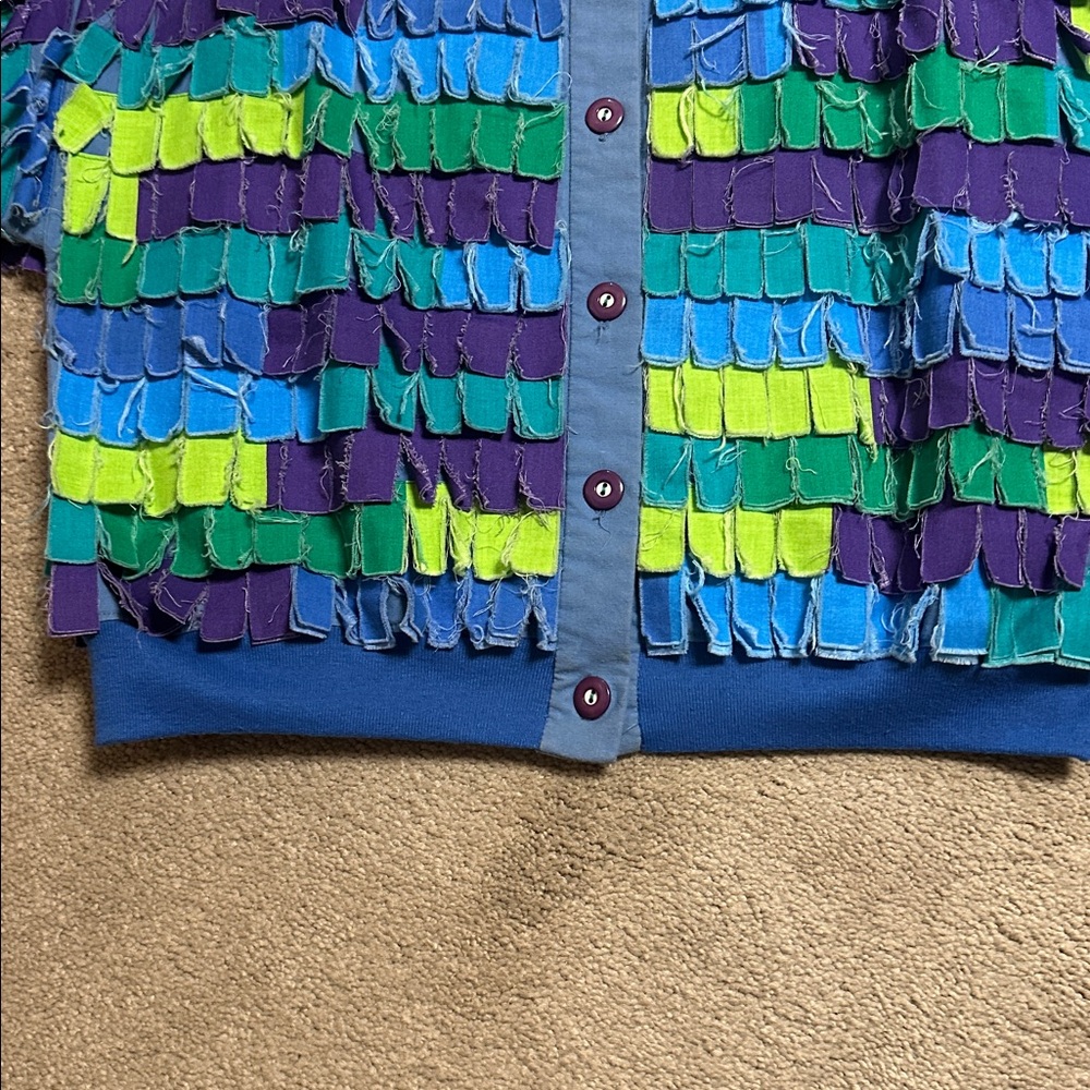 Colorful Patchwork Jacket - image 3